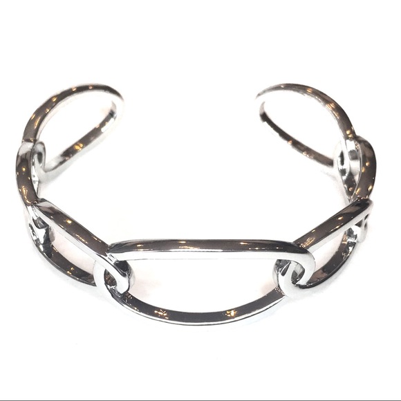 Talbots Bold Links Cuff Bracelet